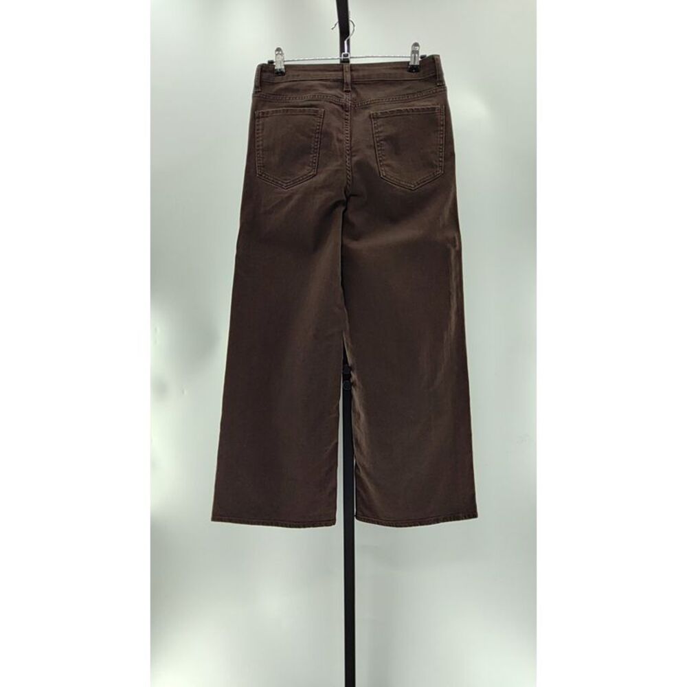 Quince Women Bella Stretch Wide Leg Jeans Coffee Bean Brown 29 - Picture 2 of 2